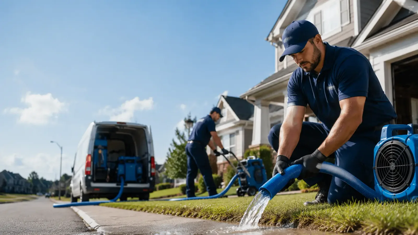 Flood Damage Restoration in Central Lake, MI